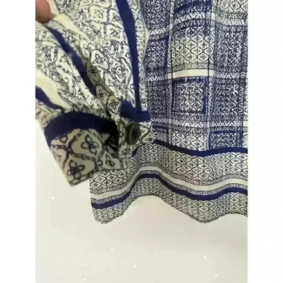 coster copenhagen cotton blue and white oversize blouse Size 38 - Picture 4 of 6